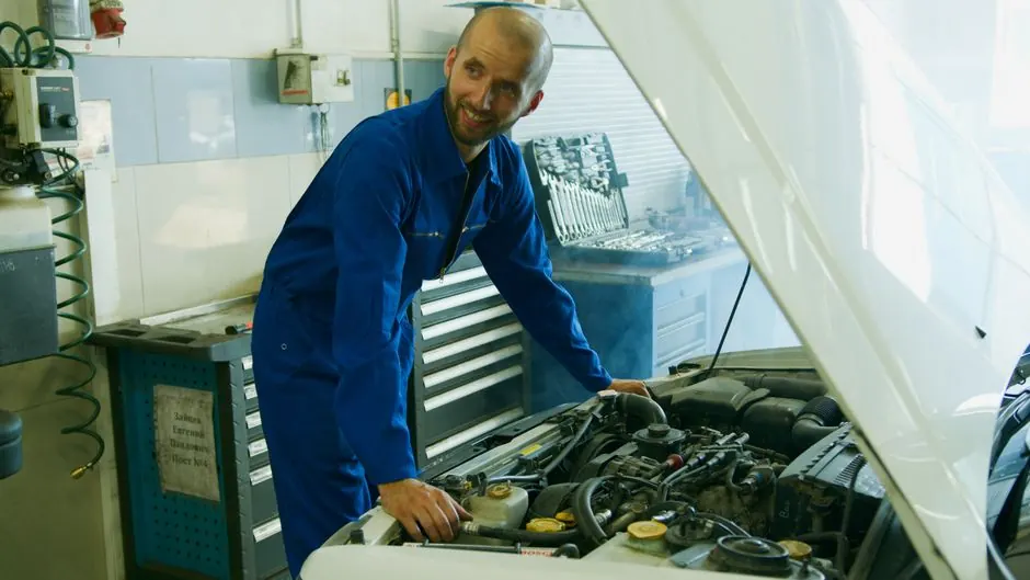 On the job